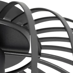 QAZQA Deckenleuchten|Wohnzimmerlampen*Design Deckenleuchte schwarz 30 cm - Johanna