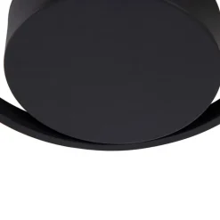 Trio Leuchten Led-Deckenleuchten|Deckenleuchten*Design Deckenleuchte schwarz inkl. LED 3-stufig dimmbar - Krula