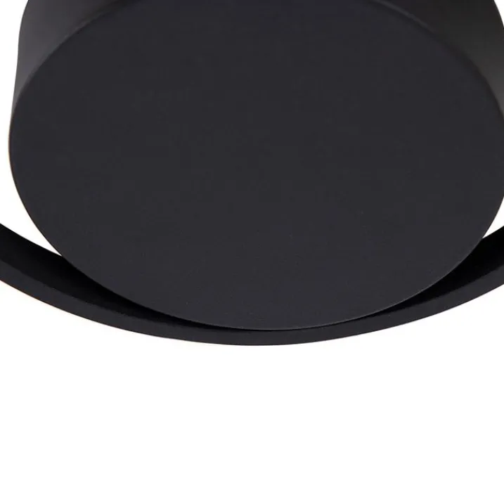 Trio Leuchten Led-Deckenleuchten|Deckenleuchten*Design Deckenleuchte schwarz inkl. LED 3-stufig dimmbar - Krula