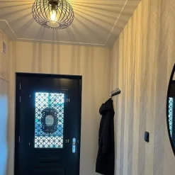 QAZQA Deckenleuchten|Wohnzimmerlampen*Design Deckenleuchte schwarz 39 cm - Johanna