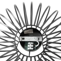 QAZQA Deckenleuchten|Wohnzimmerlampen*Design Deckenleuchte schwarz 39 cm - Johanna