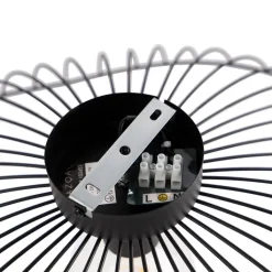 QAZQA Deckenleuchten|Wohnzimmerlampen*Design Deckenleuchte schwarz 50 cm - Pua