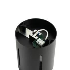 QAZQA Deckenleuchten|Wohnzimmerlampen*Design Deckenleuchte Schwarz mit Lichteffekt - Yana