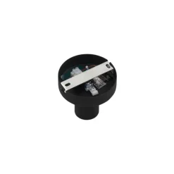 QAZQA Deckenleuchten|Wohnzimmerlampen*Design Deckenleuchte Schwarz mit Rauchverlauf Glas - Pillon