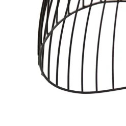 QAZQA Deckenleuchten|Wohnzimmerlampen*Design Deckenleuchte schwarz 29 cm - Pua