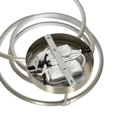 QAZQA Schlafzimmerlampen|Küchenlampen*Design Deckenleuchte Stahl inkl. LED 3-stufig dimmbar 4-flammig - Joaniqa