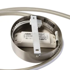 QAZQA Led-Deckenleuchten|Deckenleuchten*Design Deckenleuchte Stahl inkl. LED 3 Stufen dimmbar - Rowan