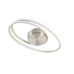 QAZQA Led-Deckenleuchten|Deckenleuchten*Design Deckenleuchte Stahl inkl. LED 3 Stufen dimmbar - Rowan