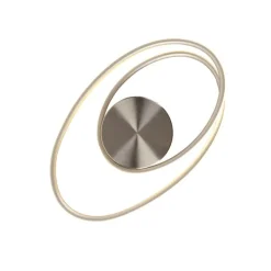 QAZQA Led-Deckenleuchten|Deckenleuchten*Design Deckenleuchte Stahl inkl. LED 3 Stufen dimmbar - Rowan