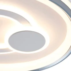 Paul Neuhaus Led-Deckenleuchten|Deckenleuchten*Design Deckenleuchte Weiß inkl. dimmbarer LED 3-Stufen - Minelli