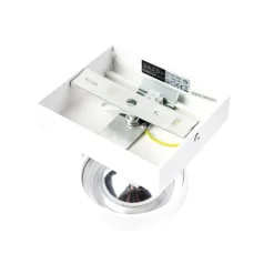 QAZQA Wandstrahler|Deckenstrahler*Design Deckenstrahler Weiß Dreh- und Kippbar - Go