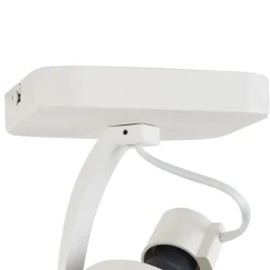 QAZQA Wandstrahler|Deckenstrahler*Design Deckenstrahler Weiß GU10 70mm dreh- und schwenkbar - Vo