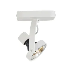 QAZQA Wandstrahler|Deckenstrahler*Design Deckenstrahler Weiß GU10 70mm dreh- und schwenkbar - Vo