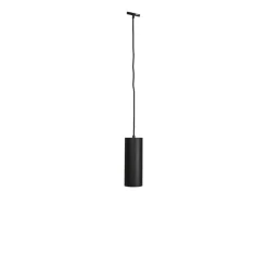 QAZQA Deckenstrahler|Aufbaustrahler*Design hanglamp zwart incl. rail adapter 1-fase - Slimline Tubo