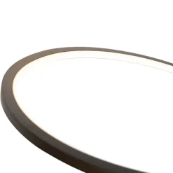 QAZQA Led-Pendelleuchten|Pendelleuchten*Design Hängelampe Bronze 72 cm inkl. LED 3-stufig dimmbar - Rowan