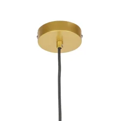 QAZQA Pendelleuchten|Wohnzimmerlampen*Design Hängelampe gold - Schneebesen