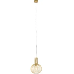 QAZQA Pendelleuchten|Wohnzimmerlampen*Design Hängelampe gold - Schneebesen