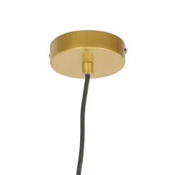 QAZQA Pendelleuchten|Wohnzimmerlampen*Design Hängelampe Gold - Wire Dough