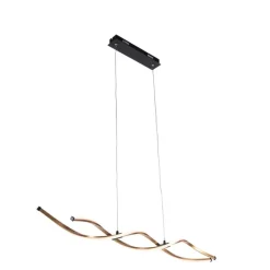 Paul Neuhaus Küchenlampen|Led-Pendelleuchten*Design Hängelampe Gold inkl. LED dimmbar - Zina