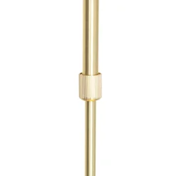 QAZQA Pendelleuchten|Wohnzimmerlampen*Design Hängelampe Messing mit Rauchglas 8 Lichter - Explode