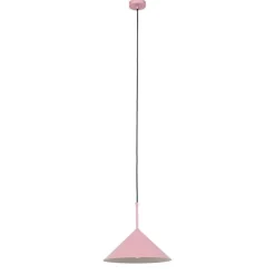 QAZQA Pendelleuchten|Wohnzimmerlampen*Design Hängelampe Rosa Dreieck - Triangolo