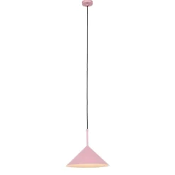 QAZQA Pendelleuchten|Wohnzimmerlampen*Design Hängelampe Rosa Dreieck - Triangolo
