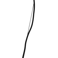 QAZQA Schlafzimmerlampen|Küchenlampen*Design Hängelampe rund schwarz 70 cm - Wire Dos