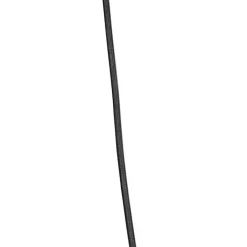 QAZQA Schlafzimmerlampen|Esszimmerlampen*Design Hängelampe schwarz 1-Licht mit Stecker - Cavalux