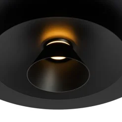 QAZQA Schlafzimmerlampen|Küchenlampen*Design Hängelampe schwarz inkl. LED 3-stufig dimmbar - Pauline