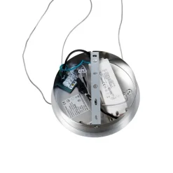 Trio Leuchten Led-Pendelleuchten|Pendelleuchten*Design Hängelampe Stahl inkl. LED 3-stufig dimmbar - Frank