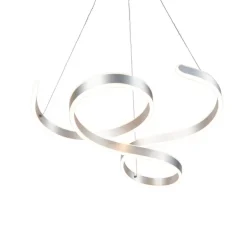 Trio Leuchten Led-Pendelleuchten|Pendelleuchten*Design Hängelampe Stahl inkl. LED 3-stufig dimmbar - Frank