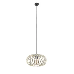 QAZQA Pendelleuchten|Wohnzimmerlampen*Design Hängeleuchte Messing 39cm - Johanna