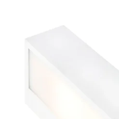 QAZQA Wandleuchten|Wohnzimmerlampen*Design längliche Wandleuchte weiß 25 cm - Houx