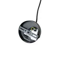 QAZQA Gartenbeleuchtung|Pendelleuchten*Design Pendelleuchte schwarz mit Opal IP44 - Angela