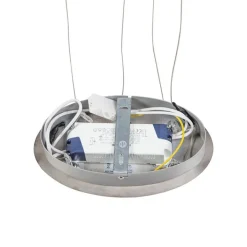 QAZQA Led-Pendelleuchten|Pendelleuchten*Design Pendelleuchte Stahl dimmbar inkl. LED - Viola Due