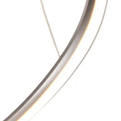 QAZQA Led-Pendelleuchten|Pendelleuchten*Design Pendelleuchte Stahl dimmbar inkl. LED - Viola Due