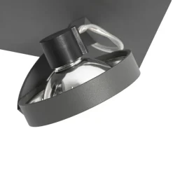 QAZQA Deckenstrahler|Aufbaustrahler*Design spot grau verstellbar 2-flammig - Go