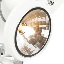 QAZQA Schlafzimmerlampen|Küchenlampen*Design Spot weiß 4-flammig einstellbar - Nox