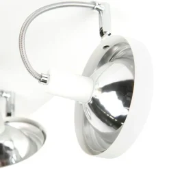 QAZQA Schlafzimmerlampen|Küchenlampen*Design Spot weiß 4-flammig einstellbar - Nox