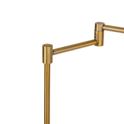 QAZQA Schlafzimmerlampen|Esszimmerlampen*Design Stehleuchte Bronze inkl. LED mit Touch Dimmer - Notia