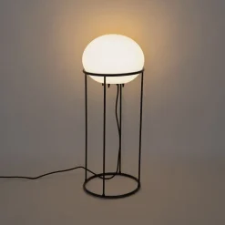 QAZQA Gartenbeleuchtung|Stehlampen Außen*Design Stehleuchte für den Außenbereich in Schwarz - Jannie