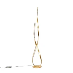 Paul Neuhaus Led-Stehlampen|Stehlampen*Design Stehleuchte gold inkl. LED und Dimmer - Belinda