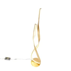 Paul Neuhaus Led-Stehlampen|Stehlampen*Design Stehleuchte gold inkl. LED und Dimmer - Belinda
