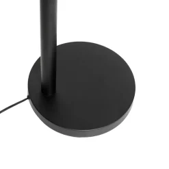 QAZQA Schlafzimmerlampen|Küchenlampen*Design Stehleuchte schwarz inkl. LED 5-flammig - Sixties Trento