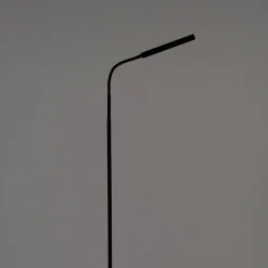 QAZQA Schlafzimmerlampen|Küchenlampen*Design Stehleuchte schwarz inkl. LED mit Touchdimmer - Palka