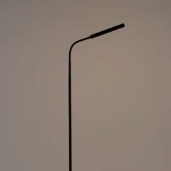 QAZQA Schlafzimmerlampen|Küchenlampen*Design Stehleuchte schwarz inkl. LED mit Touchdimmer - Palka