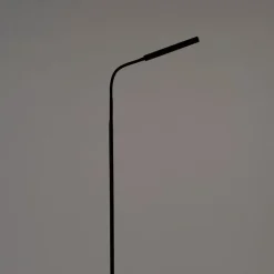QAZQA Schlafzimmerlampen|Küchenlampen*Design Stehleuchte schwarz inkl. LED mit Touchdimmer - Palka