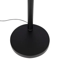 QAZQA Esszimmerlampen|Wohnzimmerlampen*Design Stehleuchte schwarz 5-Licht - Sixties