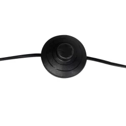 QAZQA Esszimmerlampen|Wohnzimmerlampen*Design Stehleuchte schwarz 5-Licht - Sixties