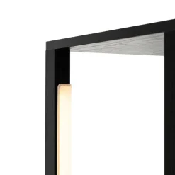 QAZQA Led-Stehlampen|Stehlampen*Design Stehleuchte schwarz inkl. LED 3 Stufen dimmbar - Tianna